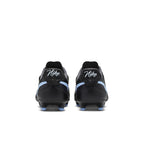 Nike Tiempo Ligera Pro FG Firm Ground Soccer Cleats- Black/Obsidian/ Ice Blue