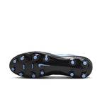 Nike Tiempo Ligera Pro FG Firm Ground Soccer Cleats- Black/Obsidian/ Ice Blue