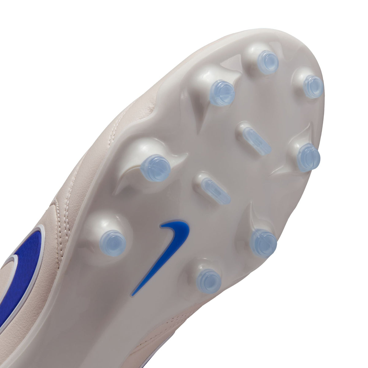 Nike Tiempo Ligera Pro FG Firm Ground Soccer Cleats- Chalk/Racer Blue/White