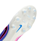 Nike Tiempo Ligera Pro FG Firm Ground Soccer Cleats- White/Black/Racer Blue/Pink Blast