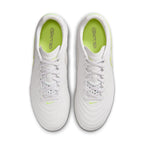 Nike Tiempo Reactgato IN Indoor/Court Low-Top Soccer Shoes - Vast Grey/Moon Particle/Lemon Venom