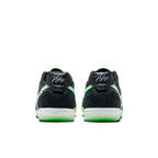 Nike Tiempo Streetgato IN Indoor/Court Low-Top Soccer Shoes- Black/Illusion Green/Black