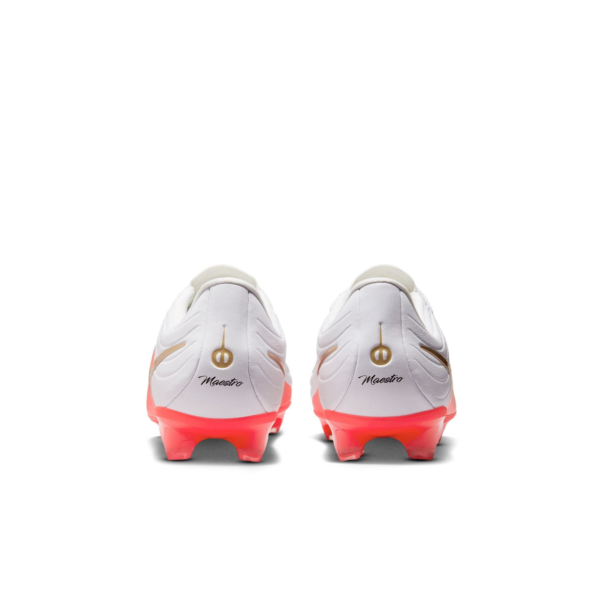 Nike Tiempo Maestro Academy FG Firm Ground Soccer Cleat -White/Blur/ Bright Crimson