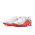 Nike Tiempo Maestro Academy FG Firm Ground Soccer Cleat -White/Blur/ Bright Crimson