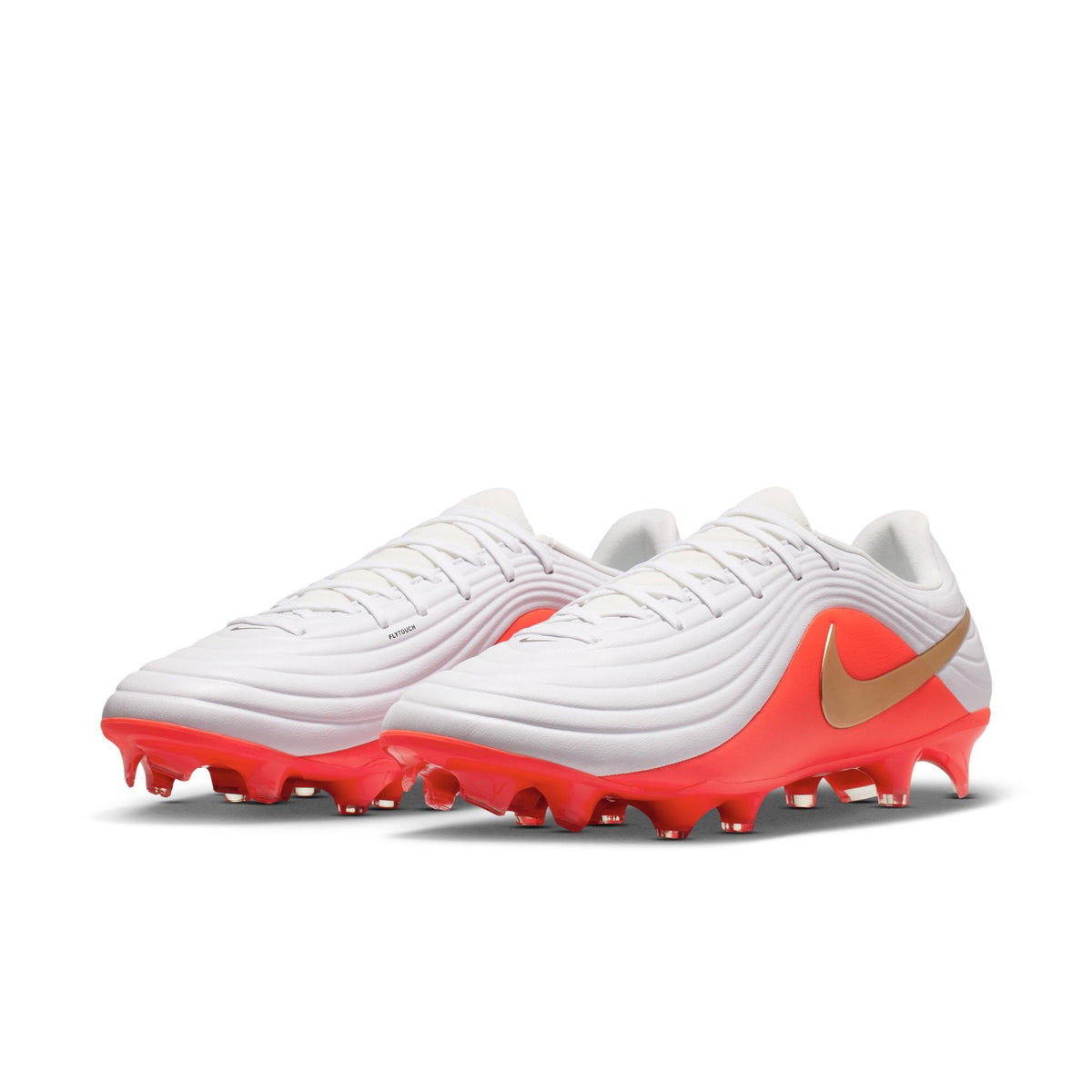 Nike Tiempo Maestro Academy FG Firm Ground Soccer Cleat -White/Blur/ Bright Crimson