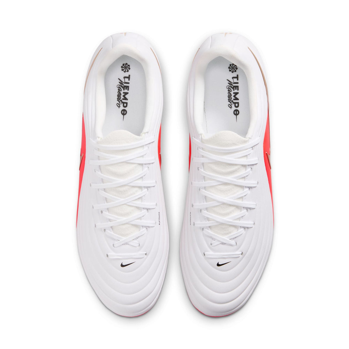 Nike Tiempo Maestro Academy FG Firm Ground Soccer Cleat -White/Blur/ Bright Crimson