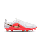 Nike Tiempo Maestro Academy FG Firm Ground Soccer Cleat -White/Blur/ Bright Crimson