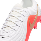 Nike Tiempo Maestro Academy FG Firm Ground Soccer Cleat -White/Blur/ Bright Crimson