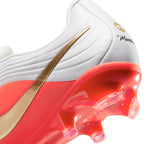 Nike Tiempo Maestro Academy FG Firm Ground Soccer Cleat -White/Blur/ Bright Crimson