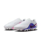 Nike Tiempo Maestro Academy FG Firm Ground Soccer Cleat - White/Black/Racer Blue/Pink Blast