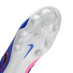 Nike Tiempo Maestro Academy FG Firm Ground Soccer Cleat - White/Black/Racer Blue/Pink Blast