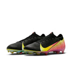 Nike Mercurial Vapor 16 Elite Vini JR FG Firm Ground Soccer Cleats-Black/Dynamic/Yellow-Green/Spark-Soar