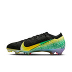 Nike Mercurial Vapor 16 Elite Vini JR FG Firm Ground Soccer Cleats-Black/Dynamic/Yellow-Green/Spark-Soar