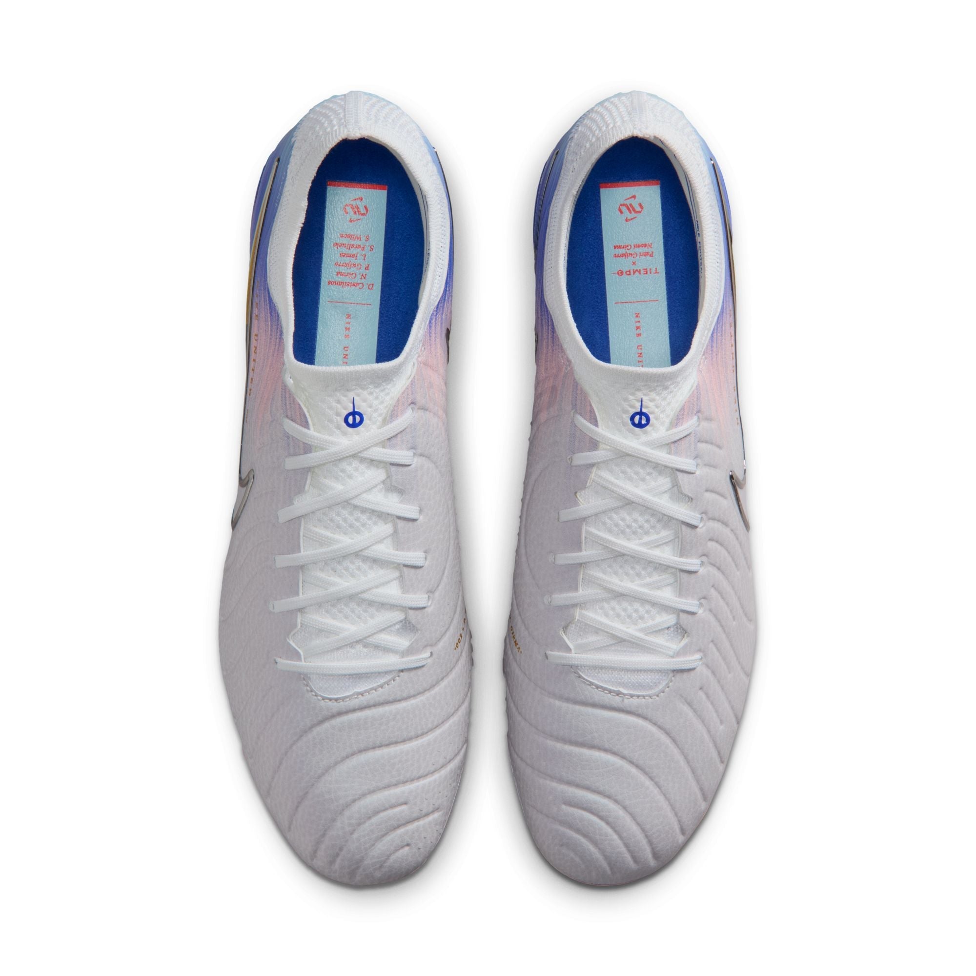 Nike United Tiempo Legend 10 Elite FG Firm Ground Soccer Cleat -  Vast Grey/Racer Blue
