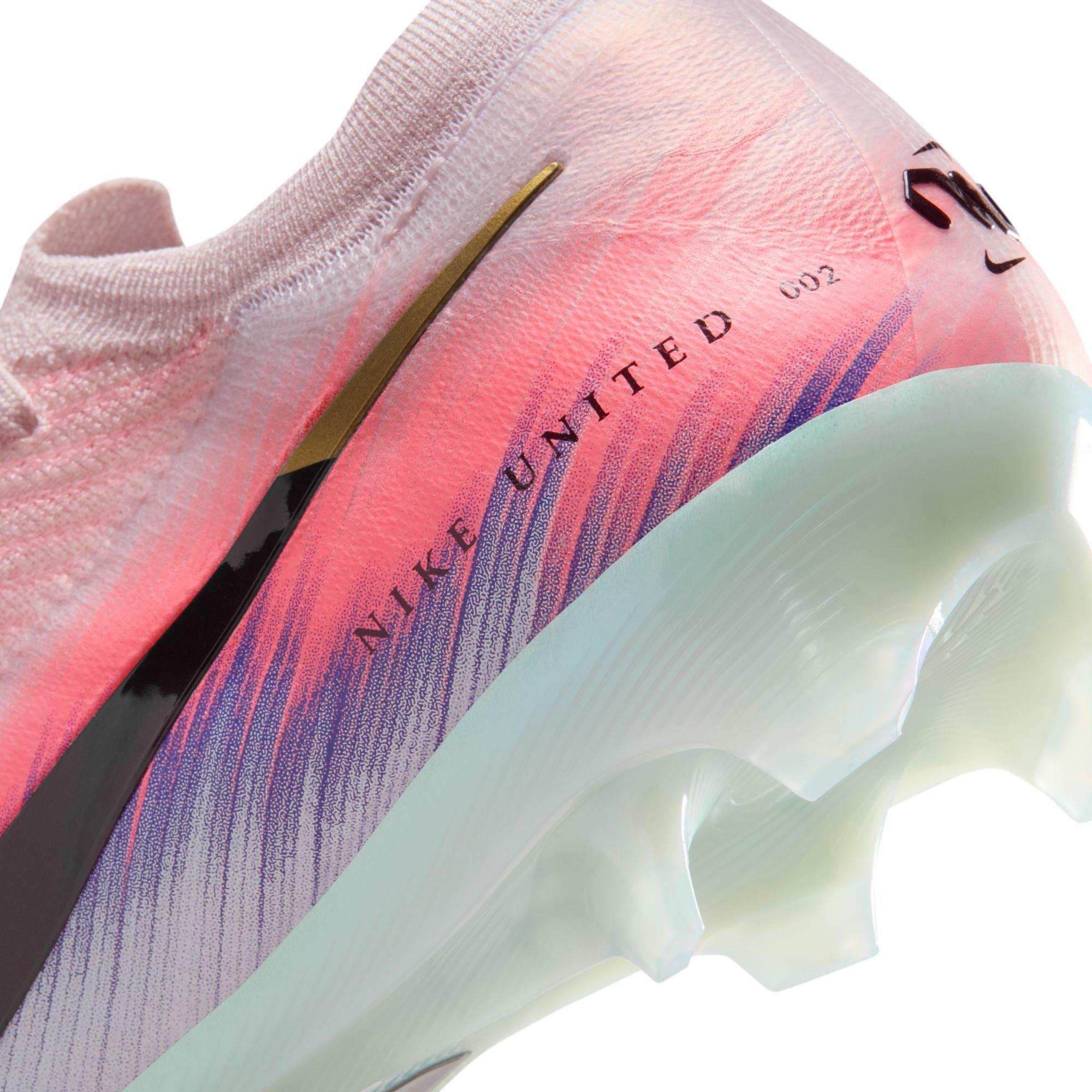 Nike United Mercurial Vapor 16 Elite FG Firm Ground Soccer Cleats- Silt Red/Racer Blue