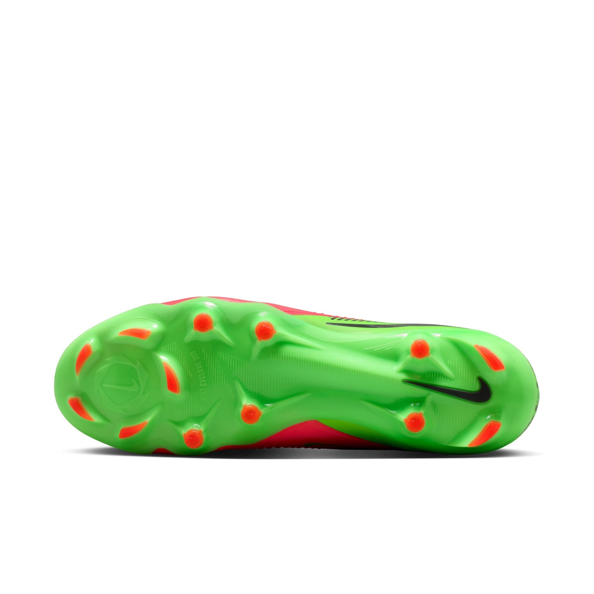 Nike Phantom 6 Low Pro "Erling Haaland" FG Firm Ground Soccer Cleats - Hot Punch/Black/Green Strike