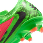 Nike Phantom 6 Low Pro "Erling Haaland" FG Firm Ground Soccer Cleats - Hot Punch/Black/Green Strike