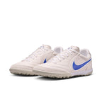 Nike Tiempo Ligera Pro TF Turf Soccer Cleats- Chalk/Racer Blue/White