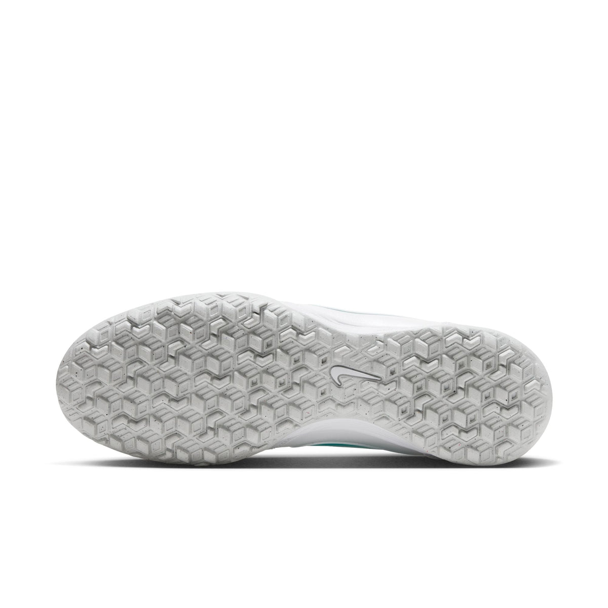 Nike Tiempo Ligera Pro TF Turf Soccer Cleats- White/Dusty Cactus
