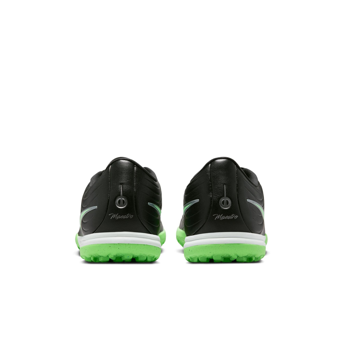 Nike Tiempo Maestro Academy TF Turf Soccer Cleat - -Black/Illusion Green/Black