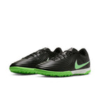 Nike Tiempo Maestro Academy TF Turf Soccer Cleat - -Black/Illusion Green/Black
