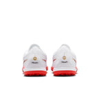Nike Tiempo Maestro Academy TF Turf Soccer Cleat - White/Blur/ Bright Crimson