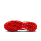 Nike Tiempo Maestro Academy TF Turf Soccer Cleat - White/Blur/ Bright Crimson