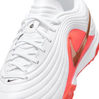 Nike Tiempo Maestro Academy TF Turf Soccer Cleat - White/Blur/ Bright Crimson
