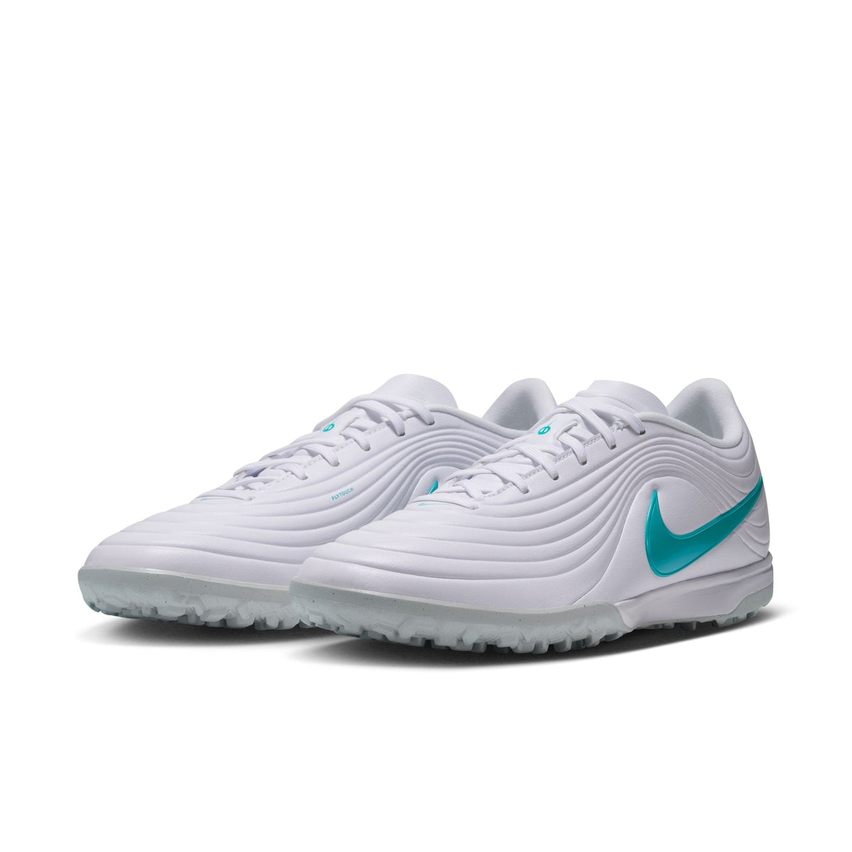 Nike Tiempo Maestro Academy TF Turf Soccer Cleat - White/ Dusty Cactus