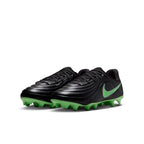 Nike Junior Tiempo Maestro Academy FG Firm Ground Soccer Cleat - Black/Illusion Green