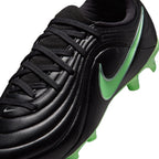 Nike Junior Tiempo Maestro Academy FG Firm Ground Soccer Cleat - Black/Illusion Green