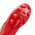 Nike Junior Tiempo Maestro Academy FG Firm Ground Soccer Cleat -  White/Blur/Bright Crimson