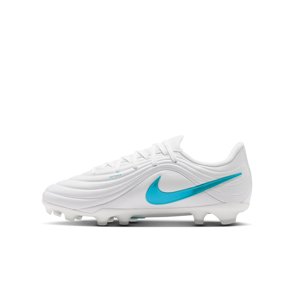 Nike Junior Tiempo Maestro Academy FG Firm Ground Soccer Cleat - White/ Dusty Cactus