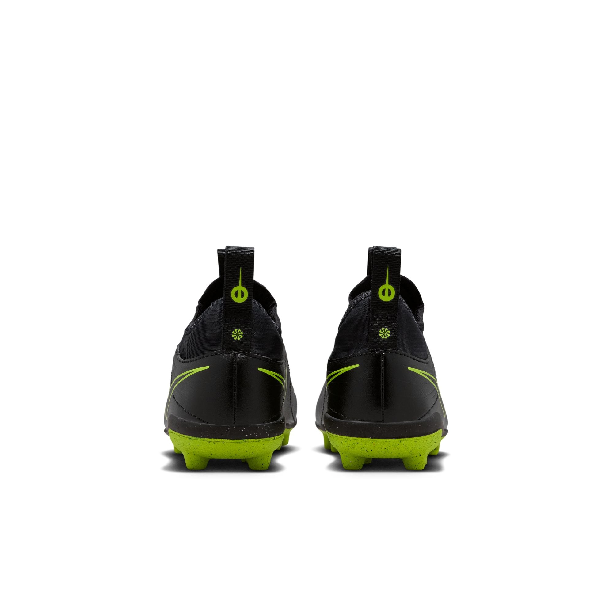 Nike Junior Tiempo Maestro Club FG Firm Ground Soccer Cleats- Black/Black/Volt
