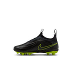 Nike Junior Tiempo Maestro Club FG Firm Ground Soccer Cleats- Black/Black/Volt