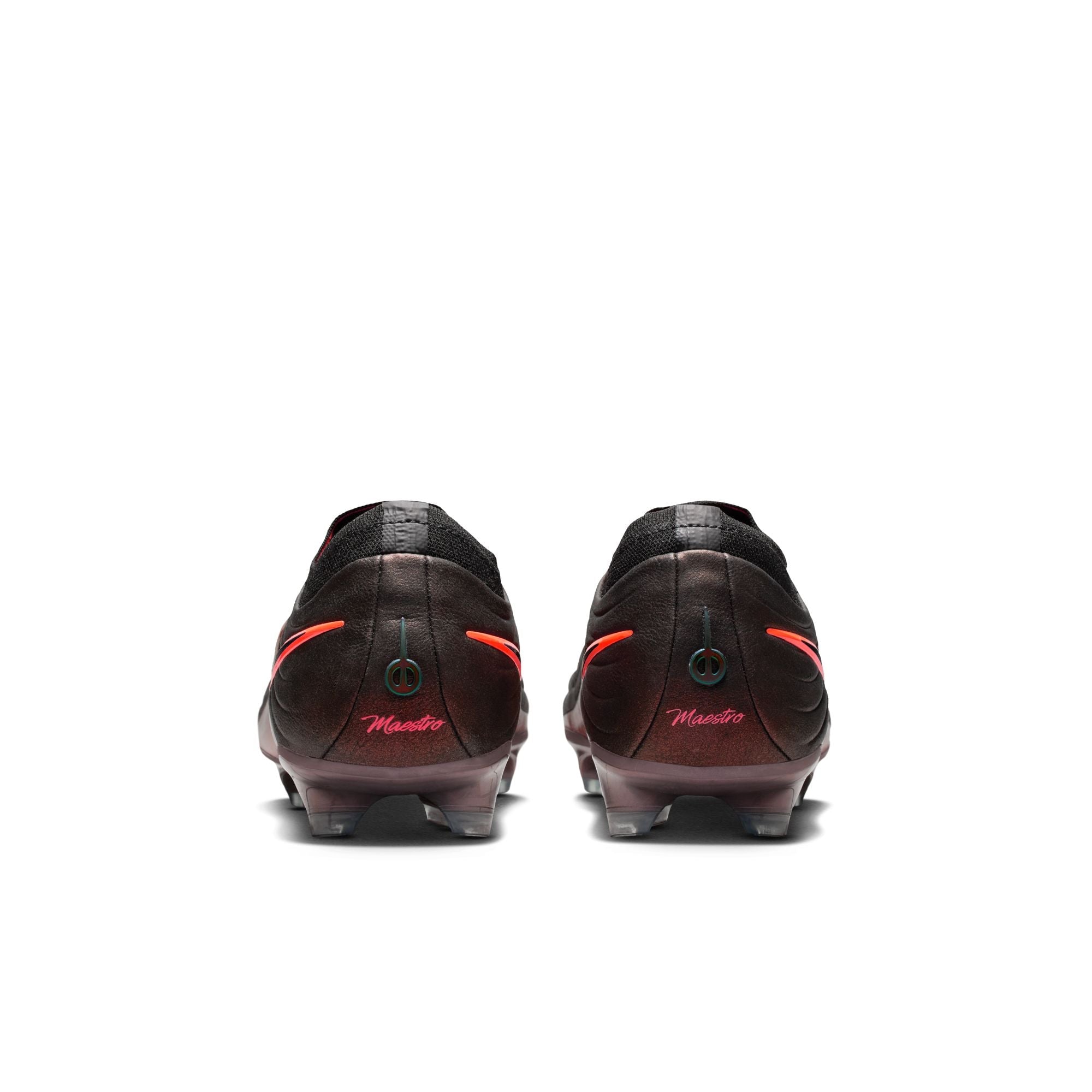 Nike Tiempo Maestro Elite LV8 FG Firm Ground Soccer Cleats-  Black/Laser Orange/Hyper Crimson