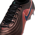 Nike Tiempo Maestro Elite LV8 FG Firm Ground Soccer Cleats-  Black/Laser Orange/Hyper Crimson