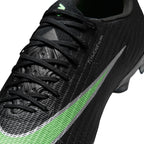 Nike Air Zoom Mercurial Superfly 11 Elite FG Firm-Ground Low-Top Soccer Cleats- Black/Illusion Green/Black