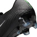 Nike Air Zoom Mercurial Superfly 11 Elite FG Firm-Ground Low-Top Soccer Cleats- Black/Illusion Green/Black