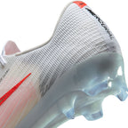 Nike Air Zoom Mercurial Superfly 11 Elite FG Firm-Ground Low-Top Soccer Cleats- White/Blur/ Bright Crimson