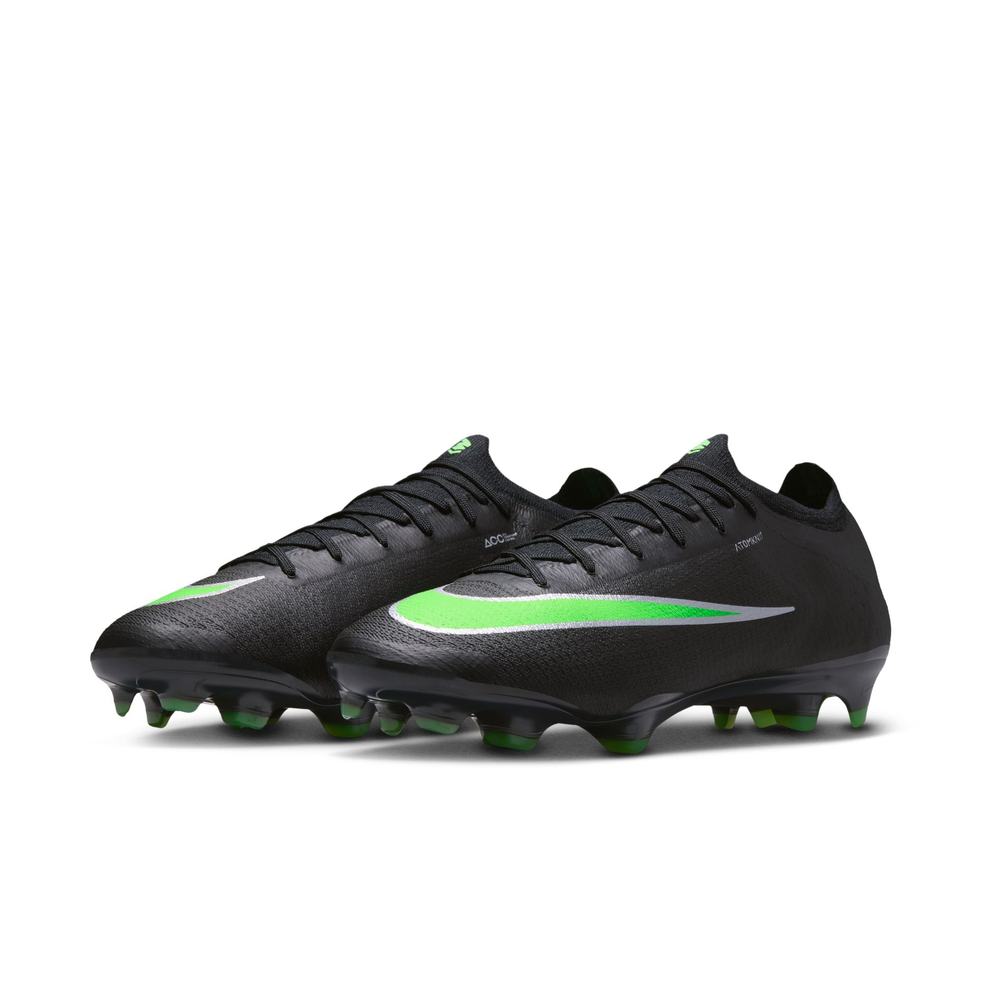 Nike Mercurial Vapor 17 Elite FG Firm-Ground Low-Top Soccer Cleats -  Black/Illusion Green/Black