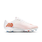 Nike Mercurial Superfly 11 Pro FG Firm-Ground Low-Top Soccer Cleats- White/Blur/ Bright Crimson