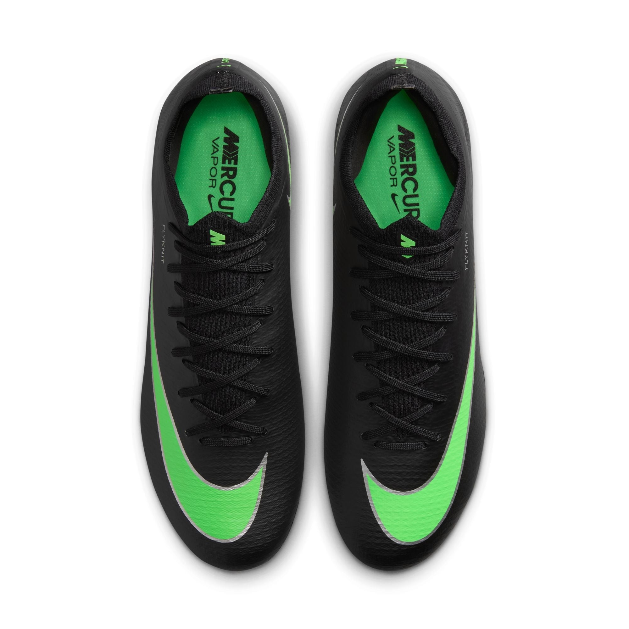 Nike Air Zoom Mercurial Vapor 17 Pro FG Firm-Ground Low-Top Soccer Cleats -  Black/Illusion Green/Black