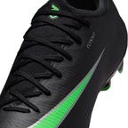 Nike Air Zoom Mercurial Vapor 17 Pro FG Firm-Ground Low-Top Soccer Cleats -  Black/Illusion Green/Black