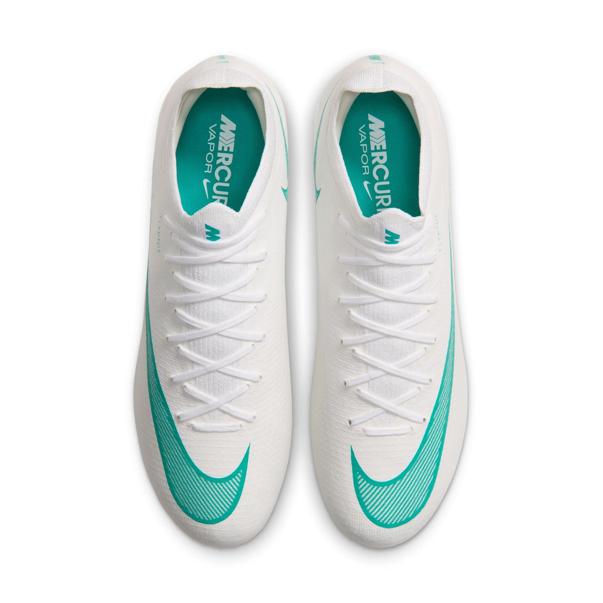 Nike Air Zoom Mercurial Vapor 17 Pro FG Firm-Ground Low-Top Soccer Cleats -  White/Dusty Cactus