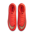 Nike Air Zoom Mercurial Vapor 17 Pro FG Firm-Ground Low-Top Soccer Cleats - Bright Crimson/Blur