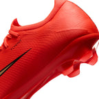Nike Air Zoom Mercurial Vapor 17 Pro FG Firm-Ground Low-Top Soccer Cleats - Bright Crimson/Blur