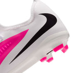 Nike Junior Phantom 6 Low Academy FG Firm Ground Soccer Cleats- Multi Color/Black