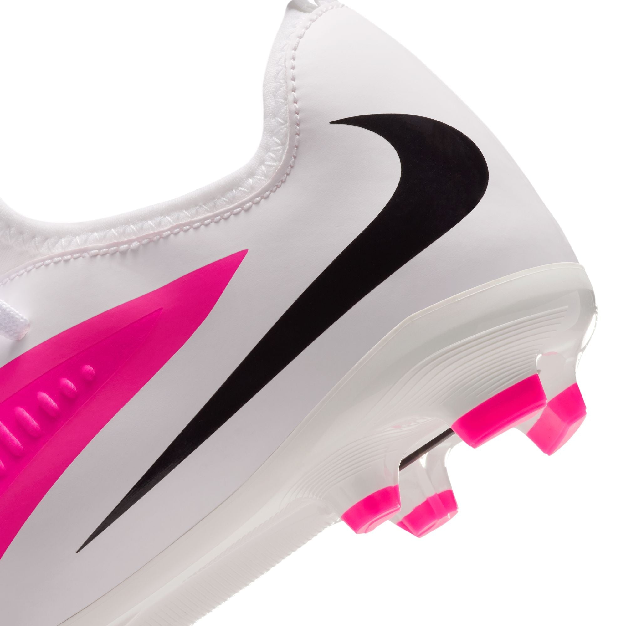 Nike Junior Phantom 6 Low Academy FG Firm Ground Soccer Cleats- Multi Color/Black