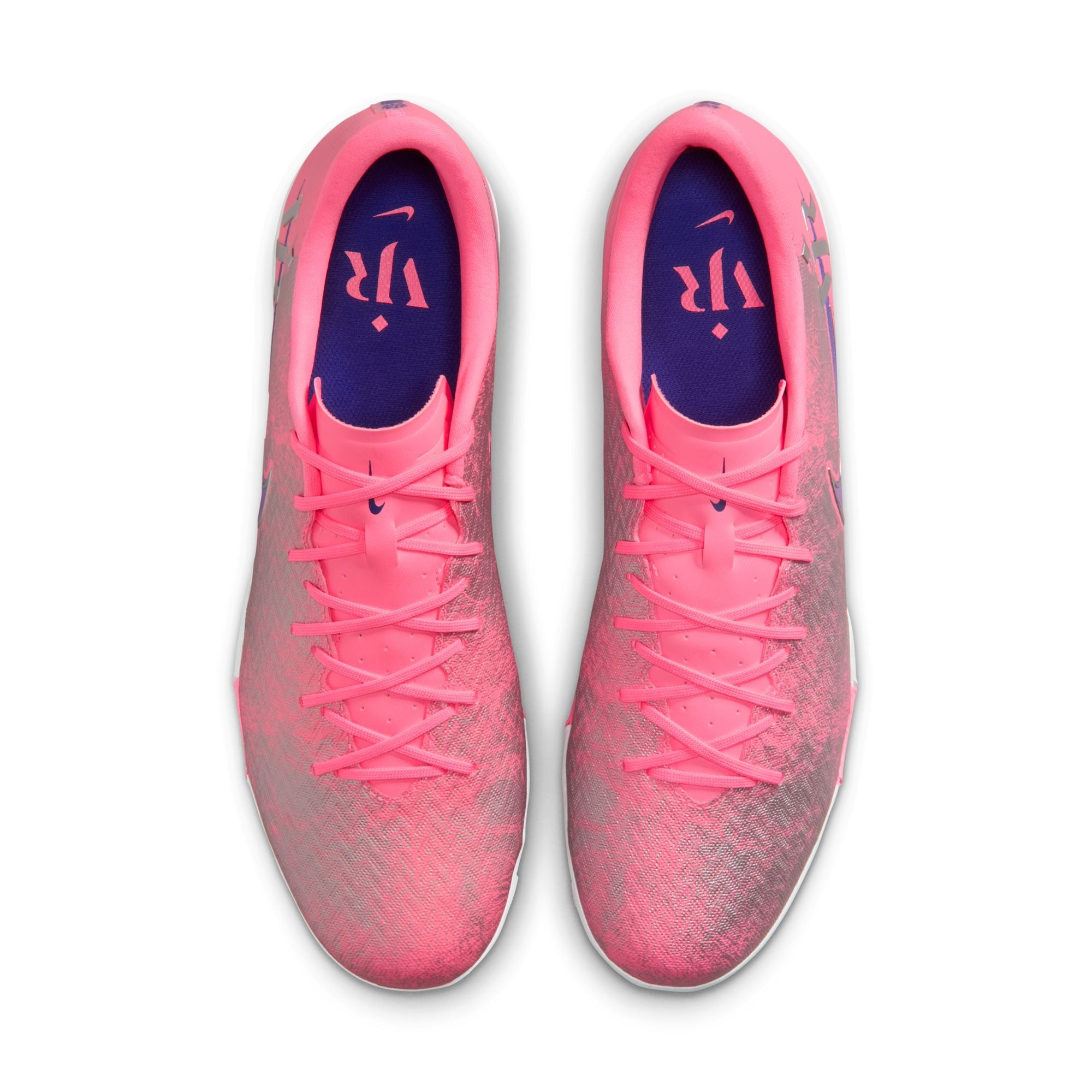 Nike Mercurial Vapor 16 Academy "Vini Jr." TF Turf Soccer Shoes -Sunset Pulse/Old Royal